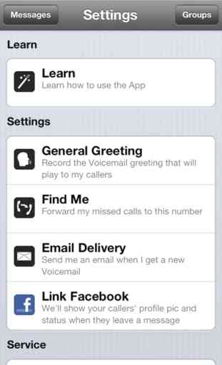 VisionMail Visual Voicemail 3