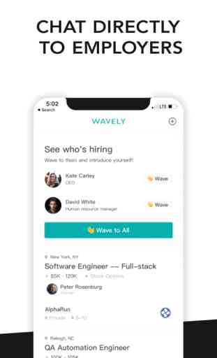 Wavely – Job Search & Finder 2