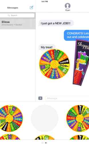 Wheel of Fortune Stickers Pack 4