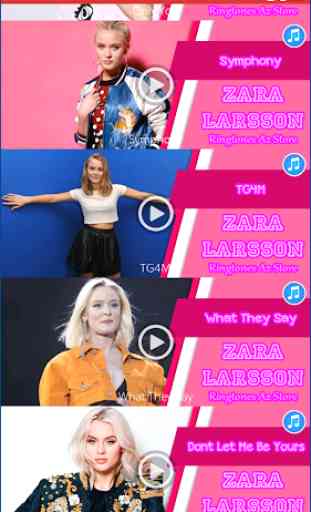 Zara Larsson Ringtones Free 3