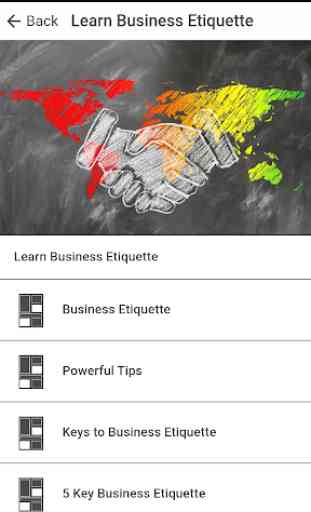 Business Etiquette & Office Etiquette App 2