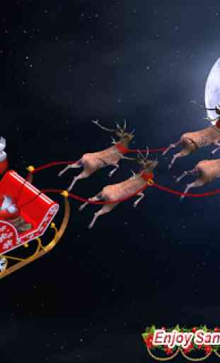 Christmas Flying Santa Gift Delivery 2