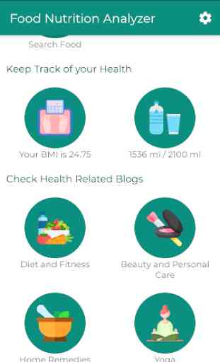 Food Nutrition Analyzer - BMI & Water Reminder 2