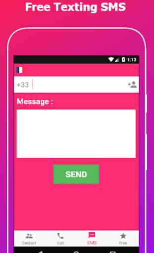 Free Phone Calls - Free Texting SMS 2