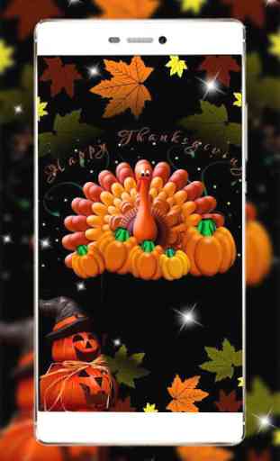 Happy Thanksgiving live wallpaper 3