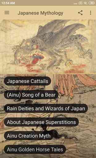 JAPANESE MYTHOLOGY 1