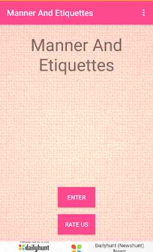 Manner And Etiquettes 4