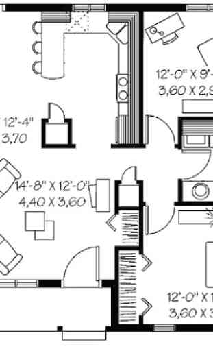 modern sketch house plans 3