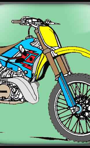 Motorcycle Coloring - Coloring app 4
