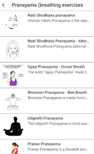 Pranayama Breathing Yoga App in English 4
