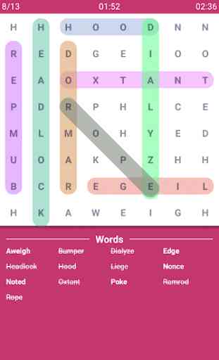 Simple Word Search Puzzle Game  (Free and offline) 3