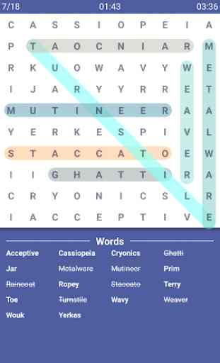 Simple Word Search Puzzle Game  (Free and offline) 4