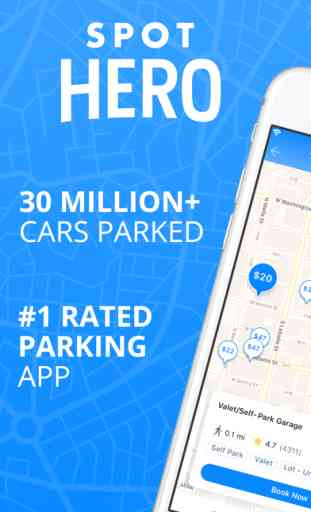 SpotHero: #1 Rated Parking App 1