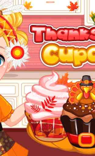 Thanksgiving Cupcakes-free cooking games 4