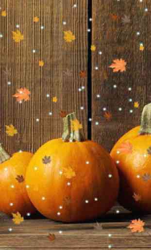 Thanksgiving Live Wallpaper - Autumn Theme 4