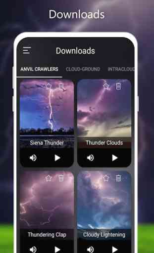 Thunder Soundscapes: Rain sounds, Relax, Meditate 3