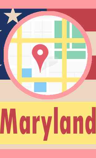 USA Maryland Maps 1