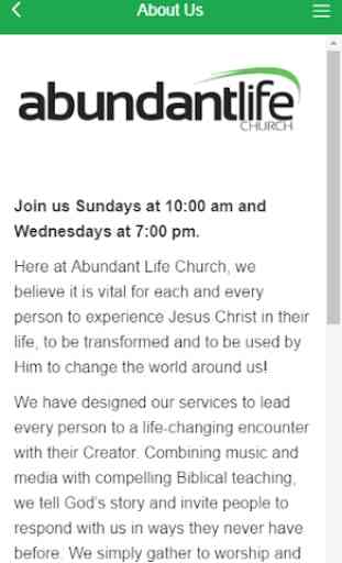 Abundant Life Church 2
