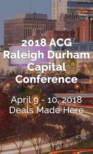ACG Raleigh Capital Conf. 1