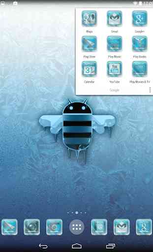 ADW / NOVA - Frozen Android 4