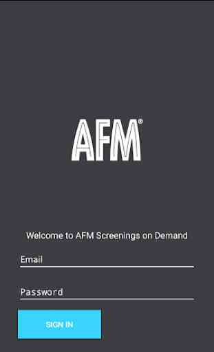 AFM Screenings on Demand 4