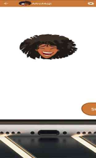 Afro-Emoji : African American Emojis and Stikers 4