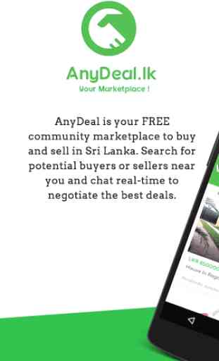 AnyDeal: Your Marketplace to Buy and Sell. 1