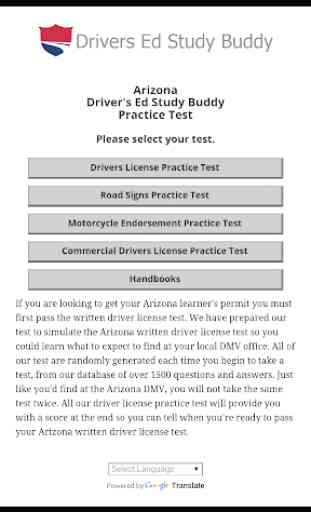 Arizona Driver License Test 1