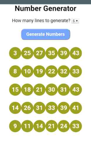 Arizona Lottery Number Generator & Reduced Systems 4