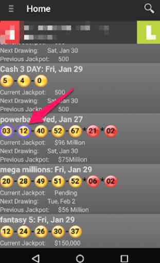 Arizona Lotto Droid 2