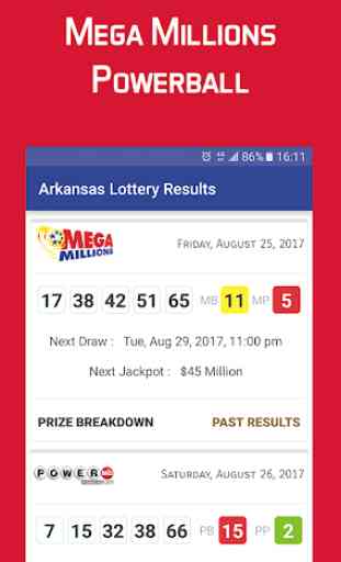 Arkansas Lottery Results 1