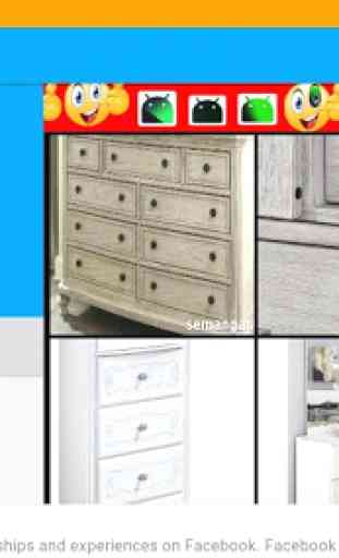 Ashley Furniture White Dresser new 1