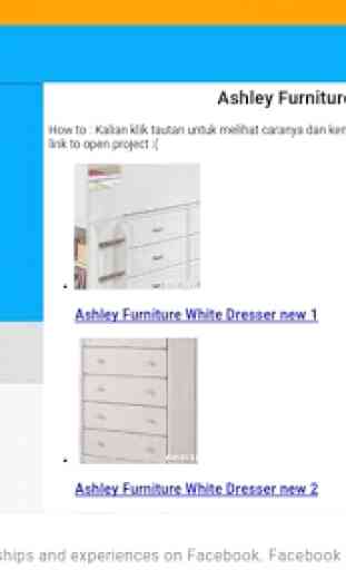 Ashley Furniture White Dresser new 2