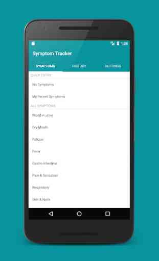 Atrium Health Symptom Tracker 1