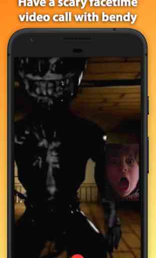 Best Scary Bendy's Fake Chat And Video Call 3