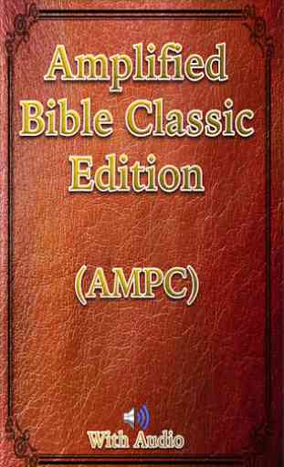 Bible (AMPC) The Amplified Bible Classic Edition 1