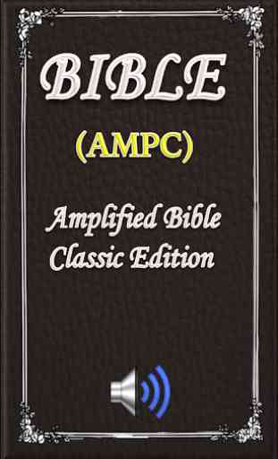 Bible (AMPC) The Amplified Bible Classic Edition 1