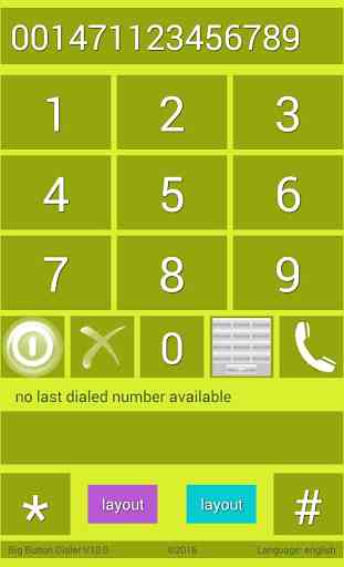 Big Button && OneTouch Dialer 1