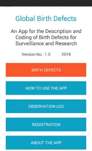 Birth Defect Description and Coding 1