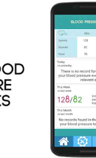 Blood Pressure : BP Diary Average Records Tracker 3