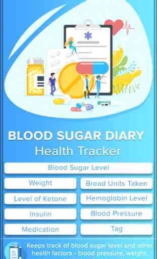 Blood Sugar Diary - Health Tracker 1