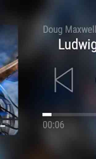 Blure Music - theme for CarWebGuru Launcher 2