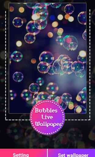 Bubbles Live Wallpaper 2