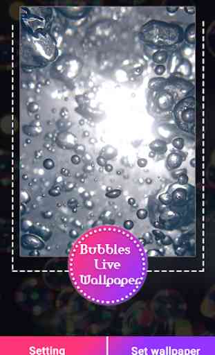 Bubbles Live Wallpaper 3