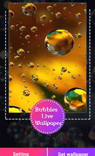 Bubbles Live Wallpaper 4