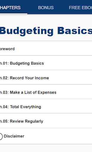 Budgeting Basics 2