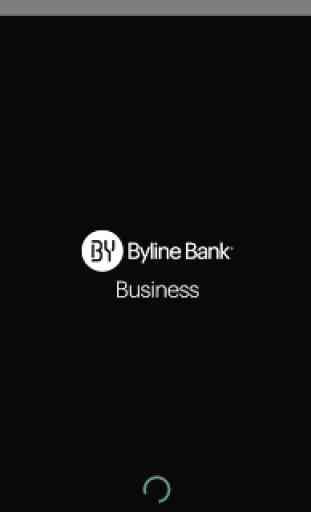 Byline Bank Business for Tablet 1