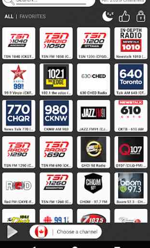 Canada Radio Stations - Free Online AM FM 1