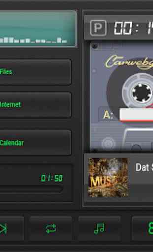 Cassette - theme for CarWebGuru launcher 3