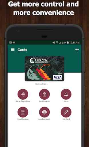 Central One FCU Card Control 1
